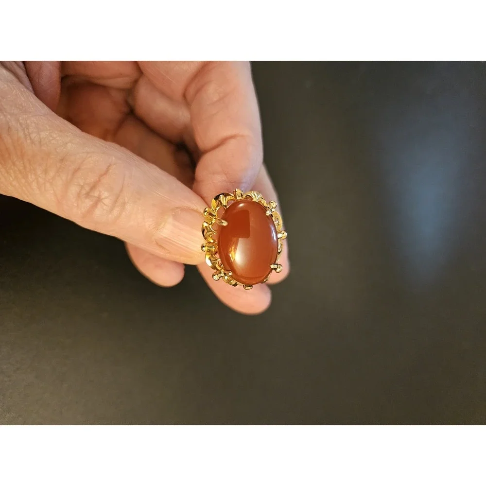 Set of 2 Vintage Cocktail Rings (645)